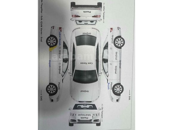 Cam Tavan Megane 1.5 dCi Icon 2017 Model 