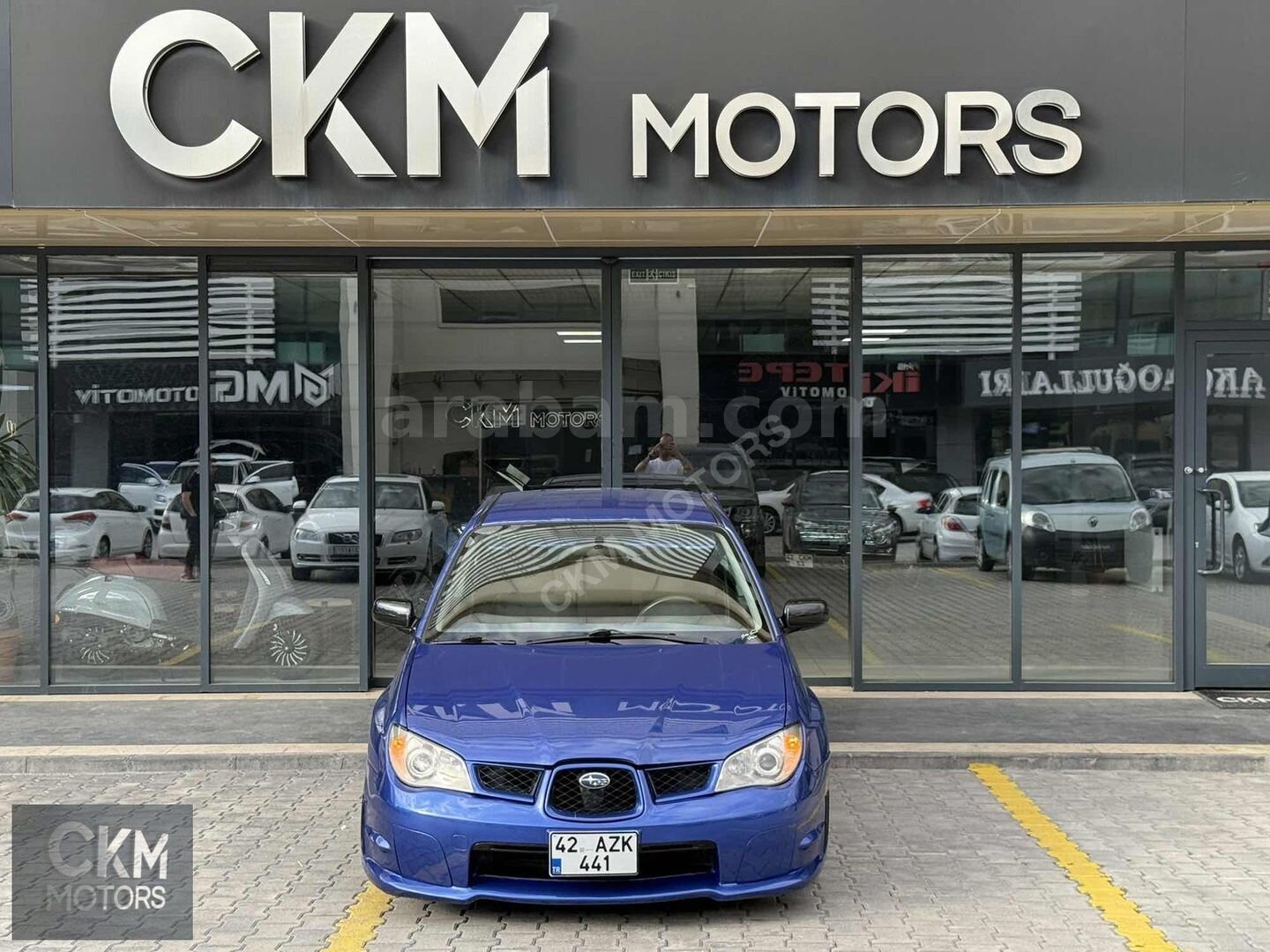 Galeriden Subaru Impreza 2.0 Active 2007 Model Konya 270.000 km Mavi 3