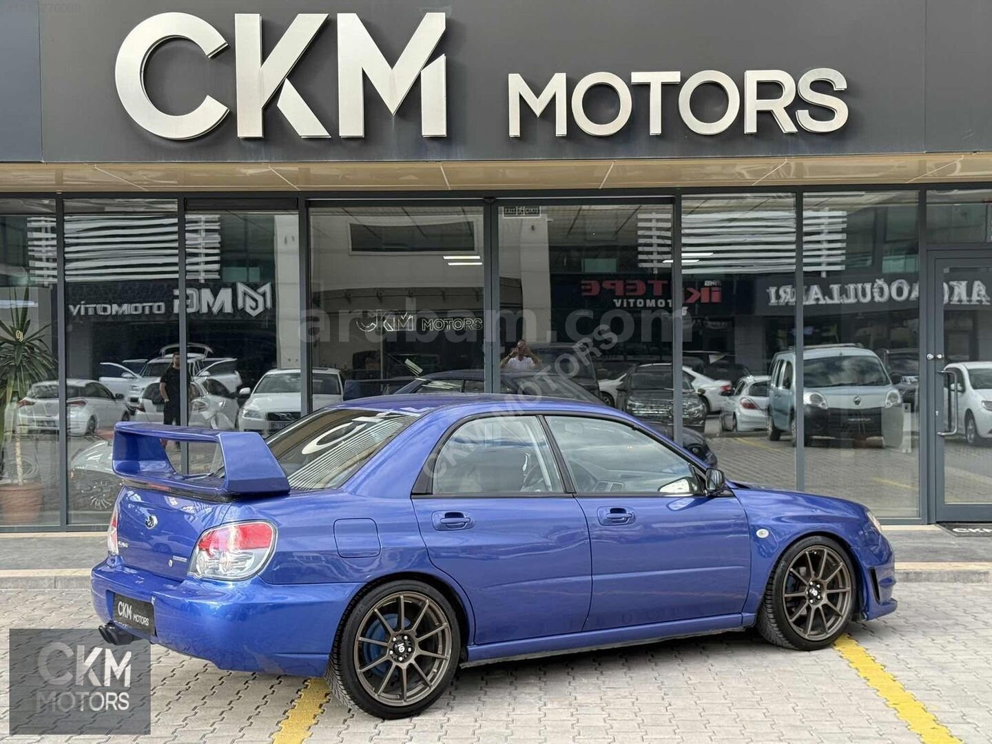 Galeriden Subaru Impreza 2.0 Active 2007 Model Konya 270.000 km Mavi 5