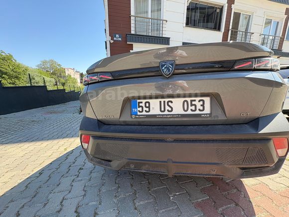 İLK SAHİBİNDEN HATASIZ BOYASIZ TRAMERSİZ PEUGEOT 408 1.2 PURETECH