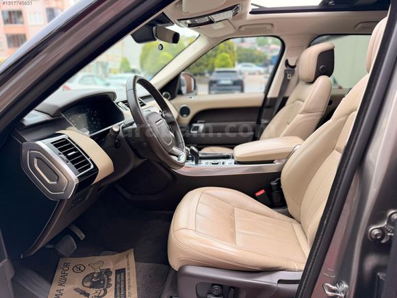 2021 MODEL BAYİ ÇIKIŞLI RANGE ROVER SPORT 2.0 SERVİS BAKIMLI