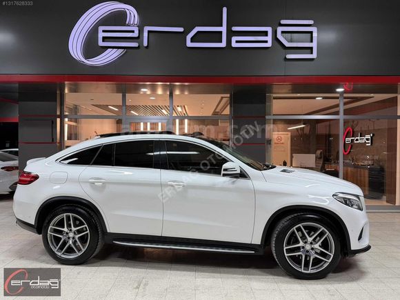 ERDAĞDAN GLE COUPE 350D 4 MATİC AMG BOYASIZ+BAYİ+96.000KM+S.BKML