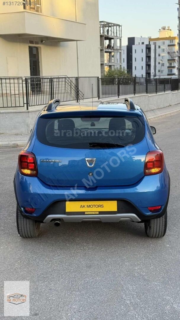 Galeriden Dacia Sandero 1.5 dCi Stepway 2020 Model Mersin 249.000 km Mavi 2