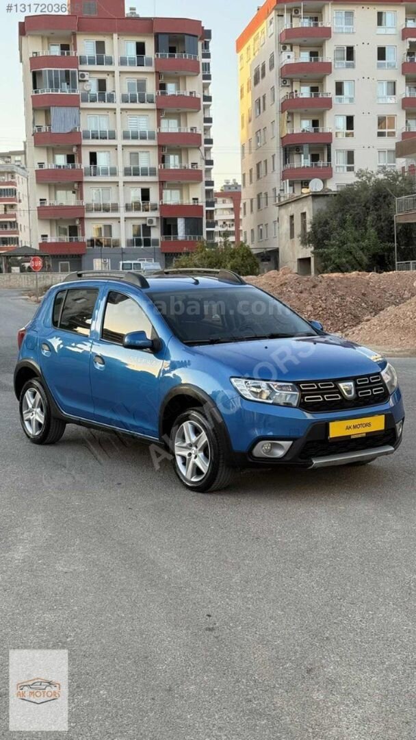 Galeriden Dacia Sandero 1.5 dCi Stepway 2020 Model Mersin 249.000 km Mavi 4