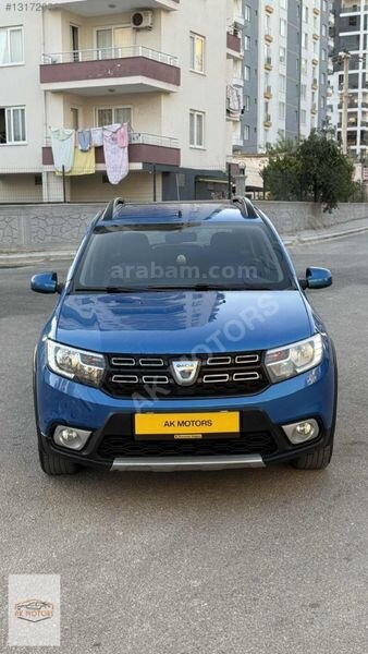 Galeriden Dacia Sandero 1.5 dCi Stepway 2020 Model Mersin 249.000 km Mavi