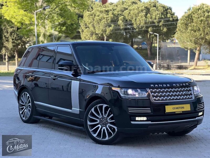 CO MOTORS'DAN RANGE ROVER 3.0 TDV6 AUTOBİOGRAPHY+BUSİNESS
