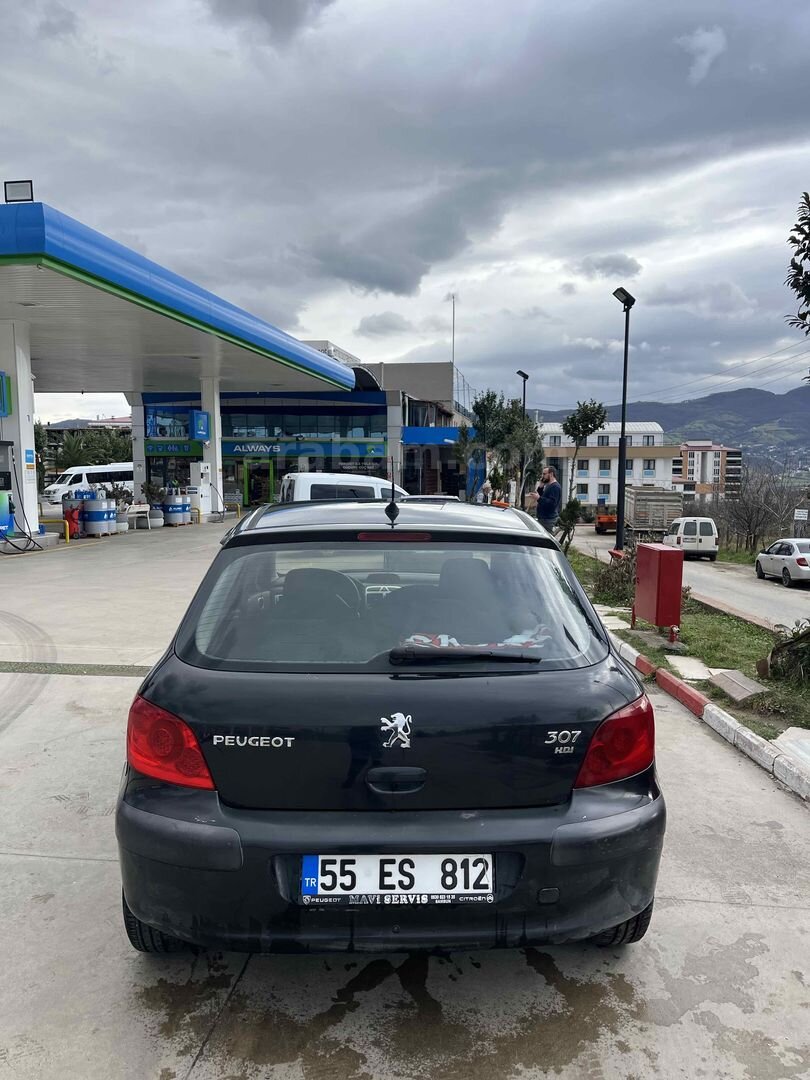 Sahibinden Peugeot 307 1.6 HDi Comfort 2006 Model Samsun 267.000 km Siyah 6