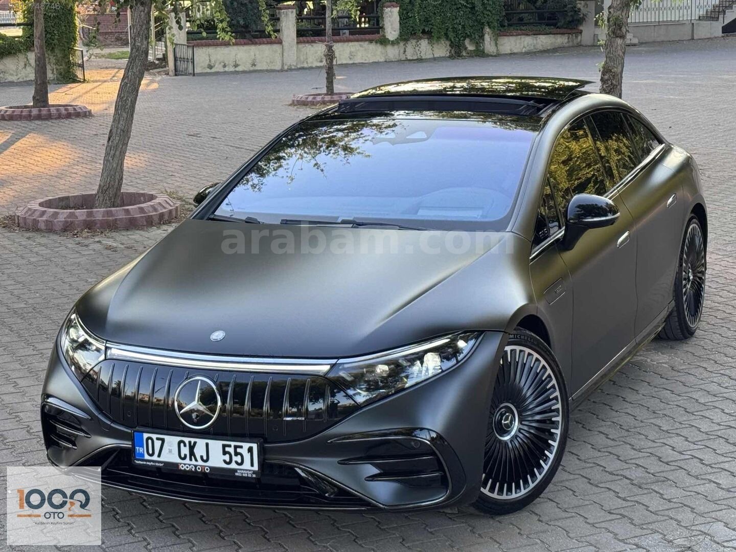Galeriden Mercedes - Benz EQS 53 AMG Performance 2025 Model Antalya 27.000 km Füme 4