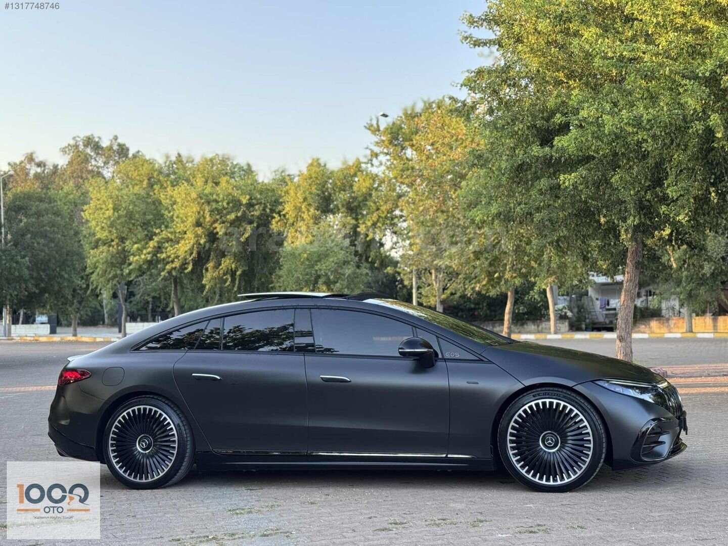 Galeriden Mercedes - Benz EQS 53 AMG Performance 2025 Model Antalya 27.000 km Füme 5