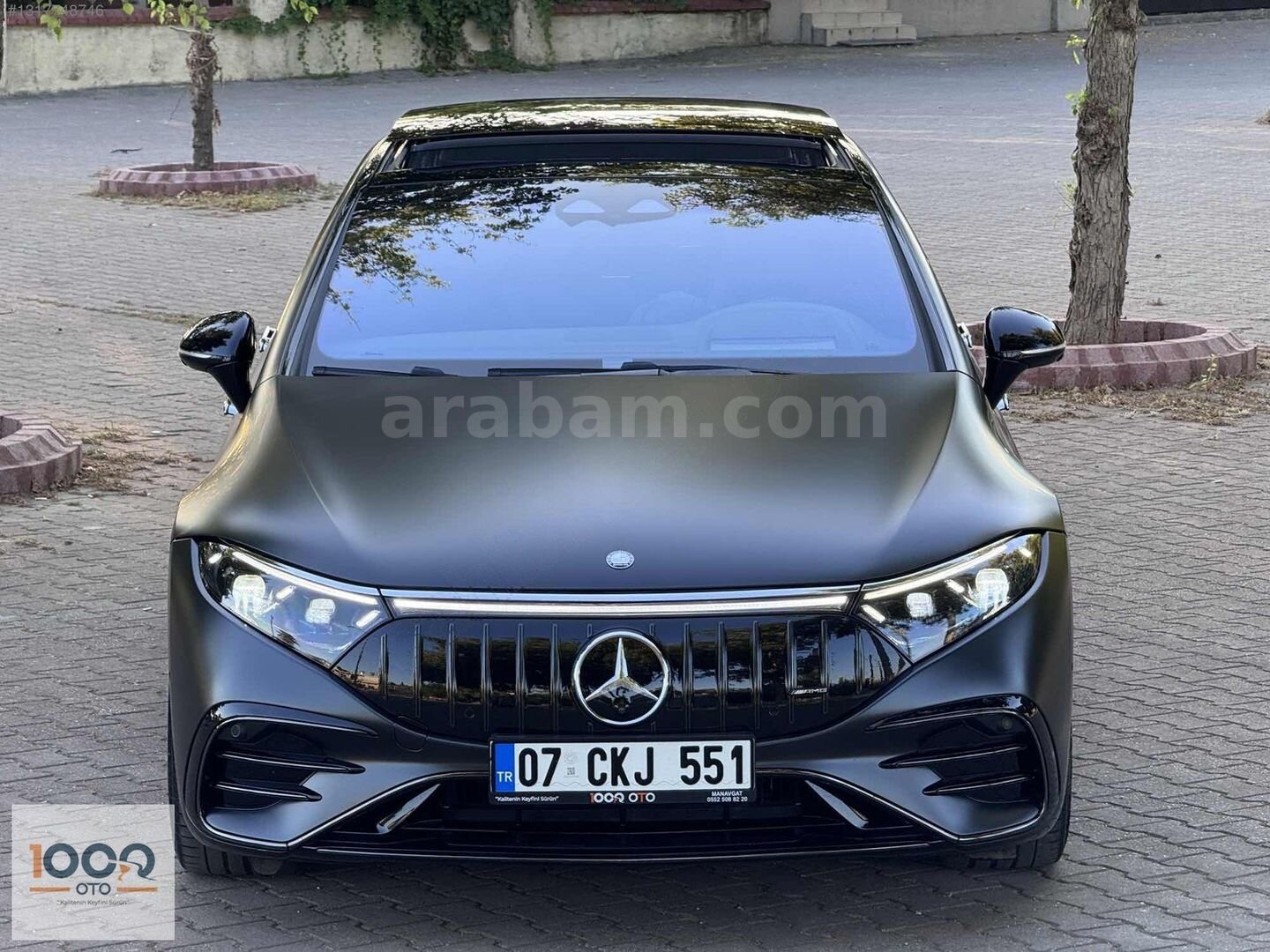Galeriden Mercedes - Benz EQS 53 AMG Performance 2025 Model Antalya 27.000 km Füme 3