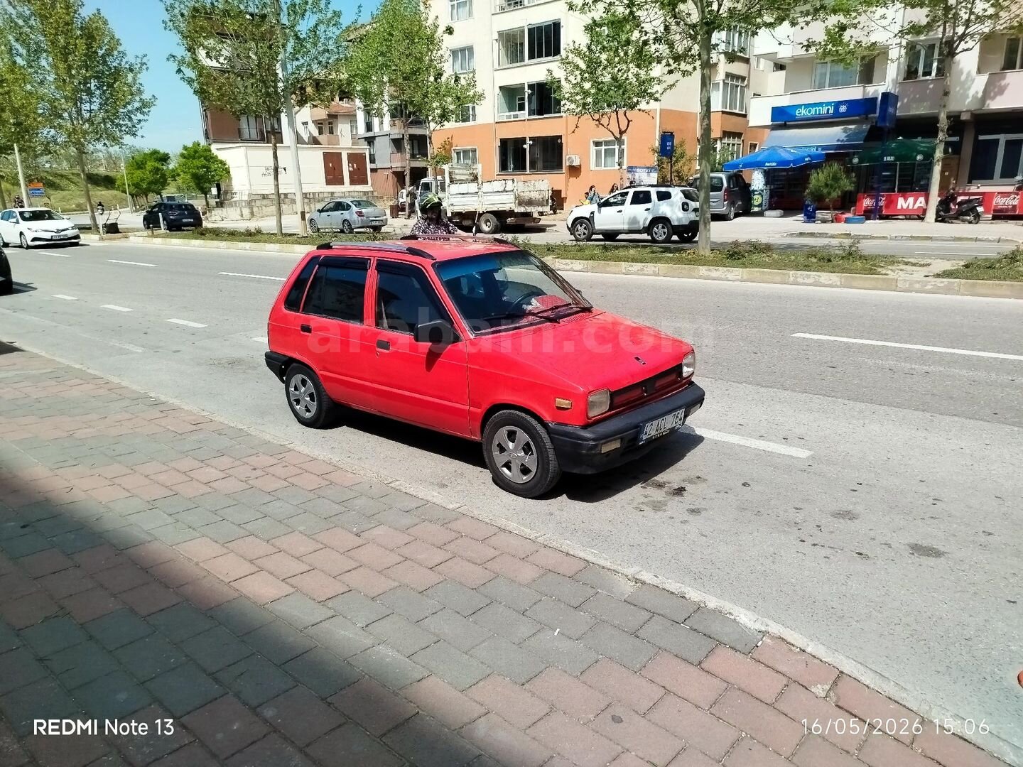 Sahibinden Suzuki Maruti 800 1994 Model Edirne 220.000 km Kırmızı 1
