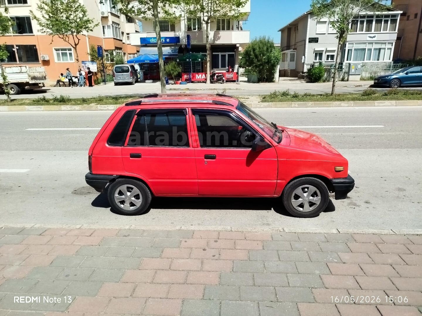 Sahibinden Suzuki Maruti 800 1994 Model Edirne 220.000 km Kırmızı 2
