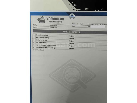 Sahibinden Kia Stonic 1.4 MPI Cool 2022 Model 