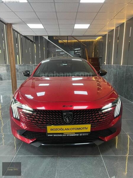 Galeriden Peugeot 508 1.5 BlueHDI GT 2023 Model Adana 89.000 km Kırmızı