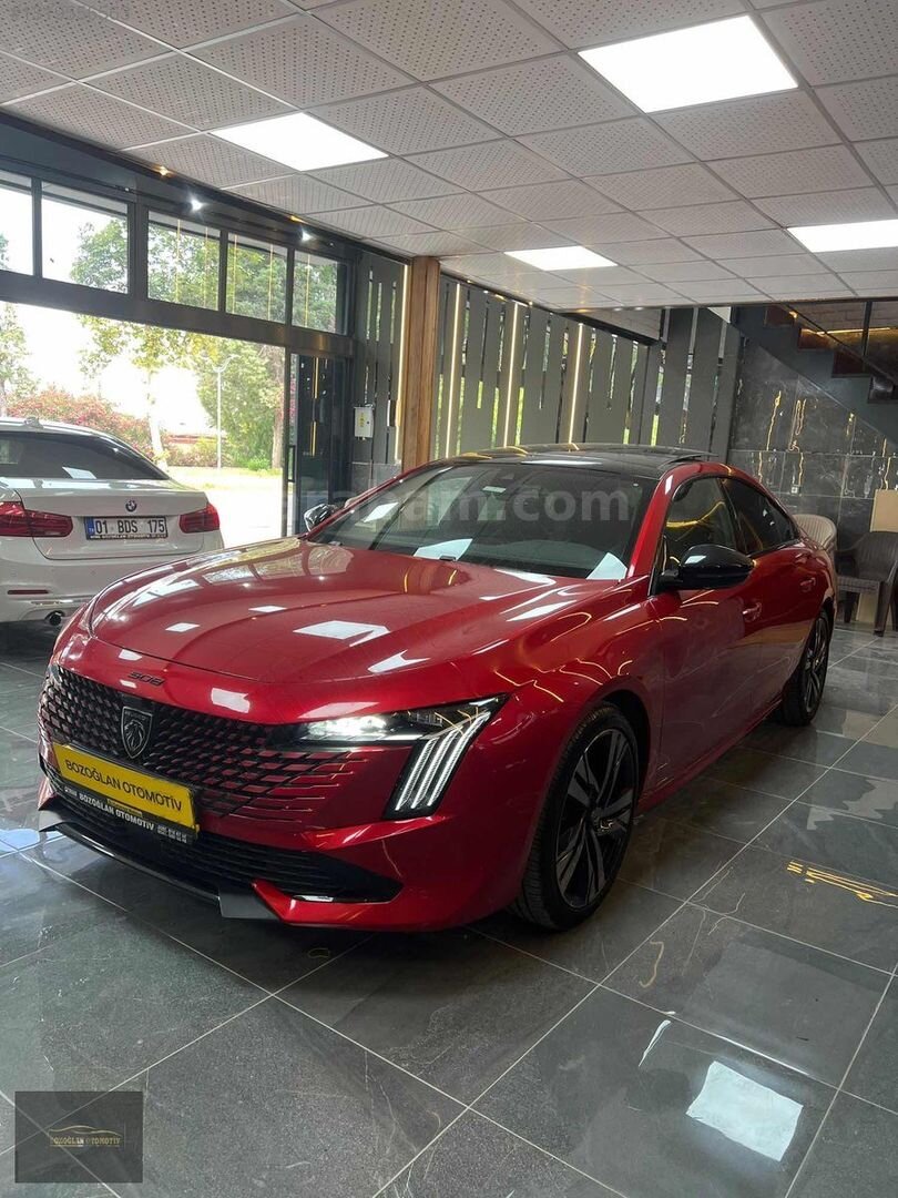 Galeriden Peugeot 508 1.5 BlueHDI GT 2023 Model Adana 89.000 km Kırmızı 2