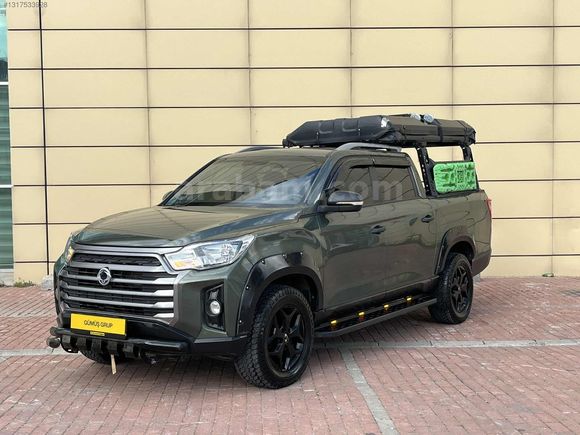 GÜMÜŞ GRUP / 4x4 / MUSSO GRAND / FULL DONANIM / EXTRALI
