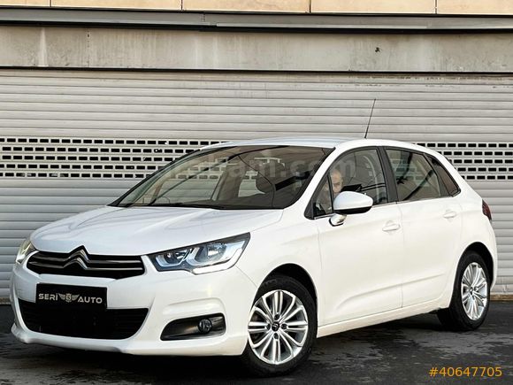SERİ AUTO'DAN 2016 ÇIKIŞLI /C4 120 HP EAT6/ CONFORT TEKNO/BAKMLI