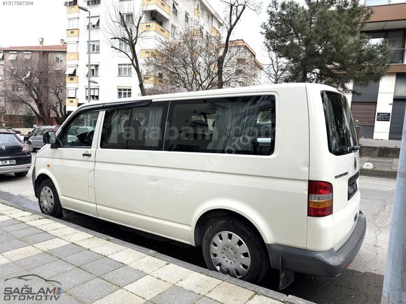 TRANSPORTER 1.9 TDI UZUN ŞASE HUSUSİ MÜNİBÜS 9+1 KİŞİ ORJİNAL..