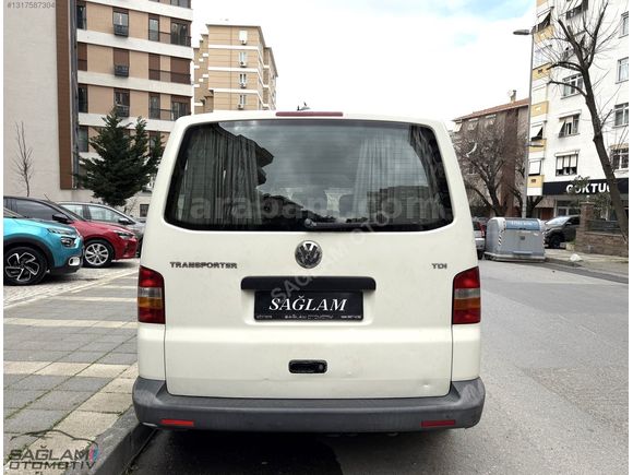 TRANSPORTER 1.9 TDI UZUN ŞASE HUSUSİ MÜNİBÜS 9+1 KİŞİ ORJİNAL..