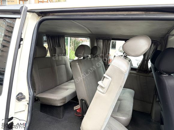 TRANSPORTER 1.9 TDI UZUN ŞASE HUSUSİ MÜNİBÜS 9+1 KİŞİ ORJİNAL..