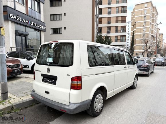TRANSPORTER 1.9 TDI UZUN ŞASE HUSUSİ MÜNİBÜS 9+1 KİŞİ ORJİNAL..