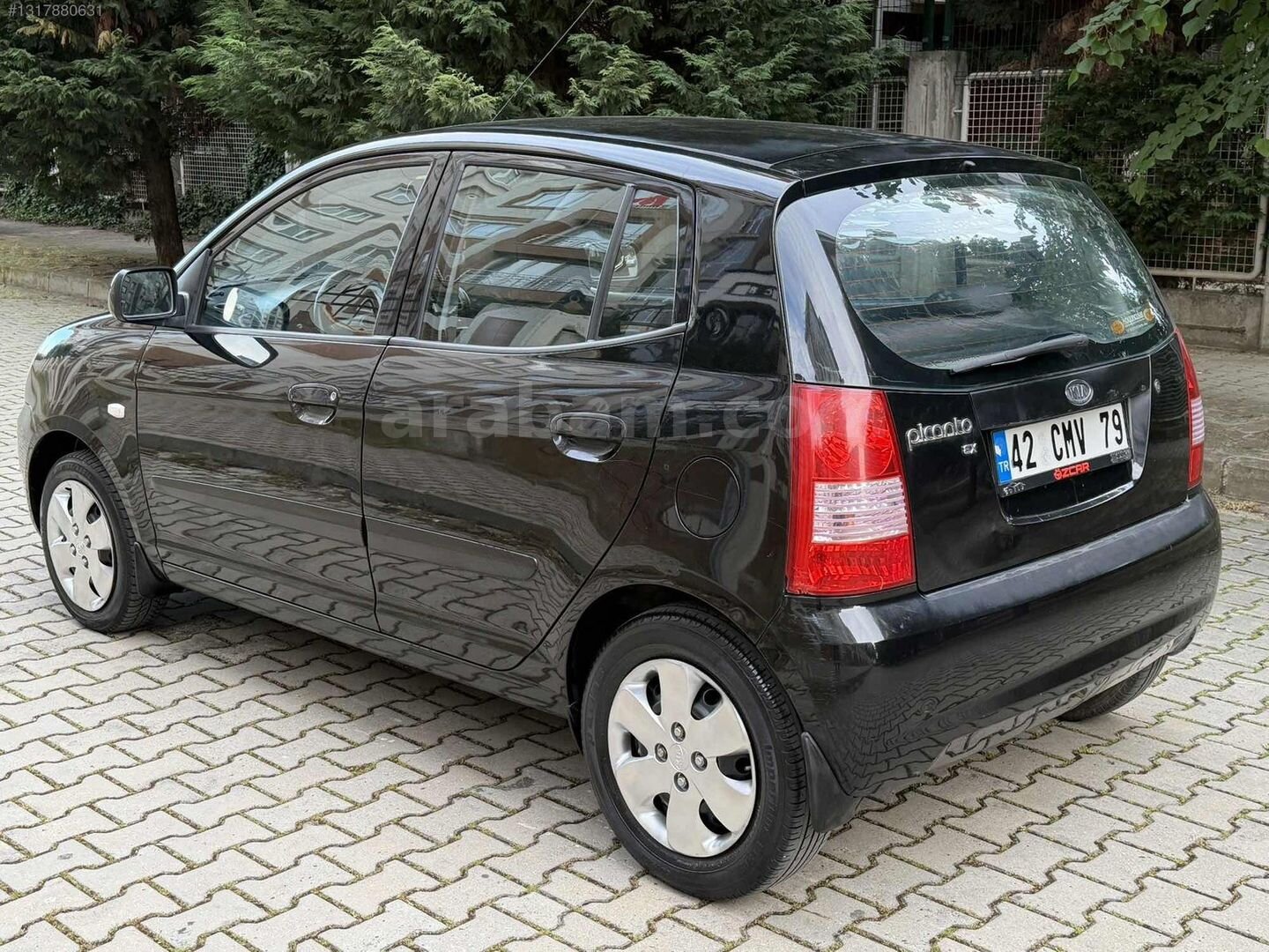 Galeriden Kia Picanto 1.1 EX 2005 Model Tekirdağ 170.000 km Siyah 7
