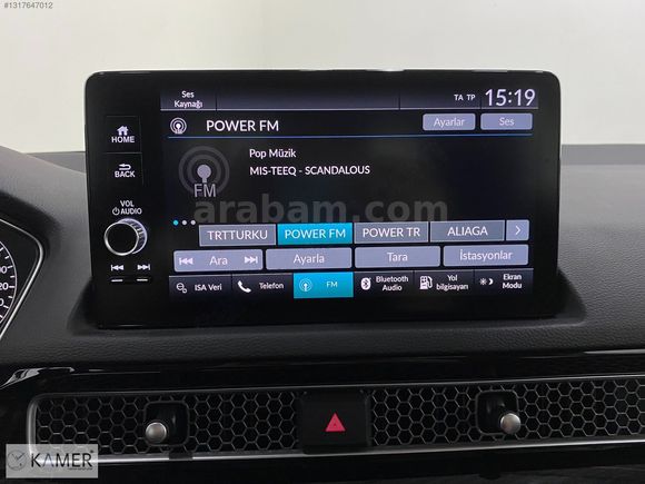 KAMER DEN 2024 HONDA CİVİC 1.5VTEC ECO EXECUTİVE PLUS BENZİN-LPG