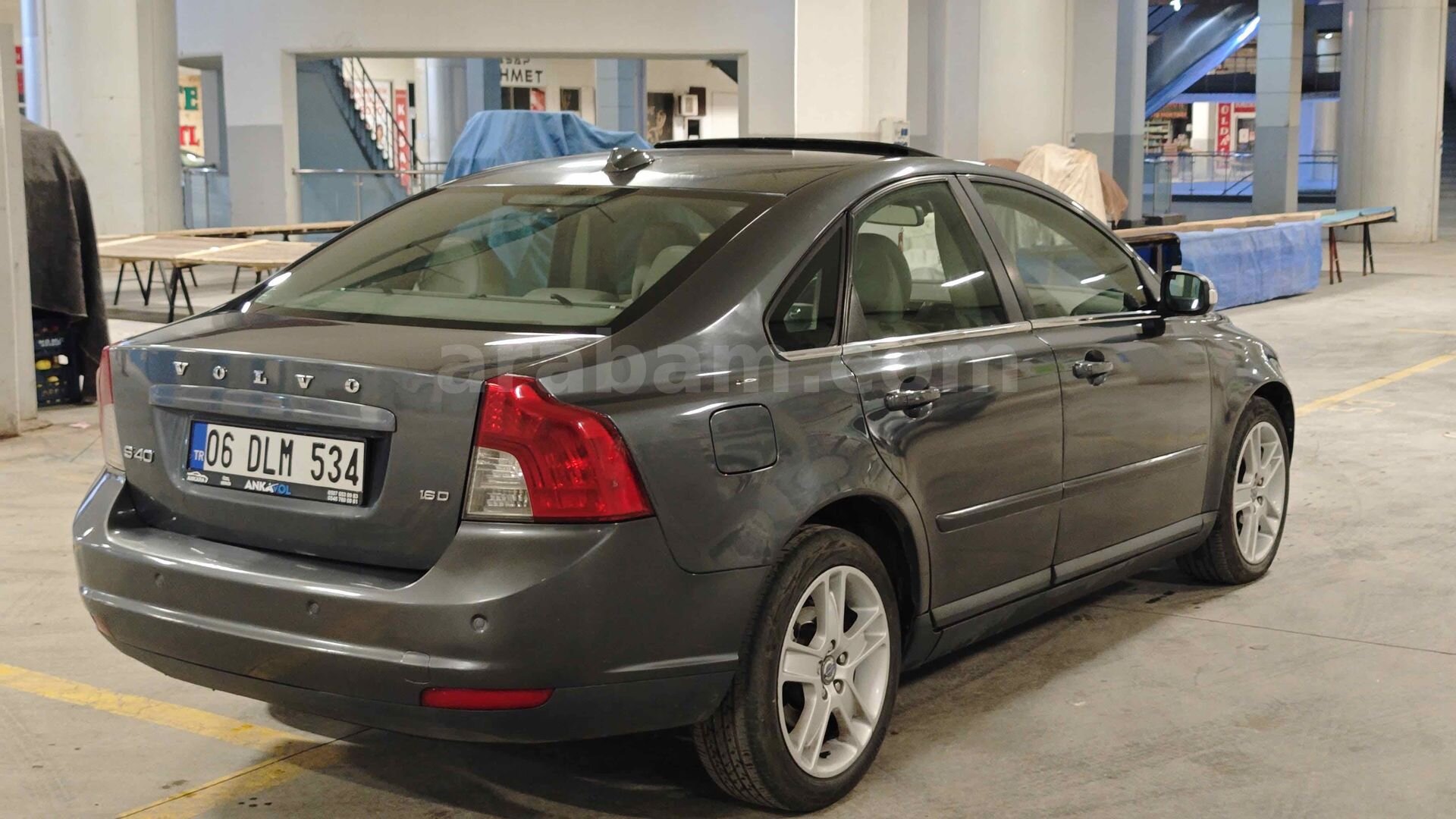 Sahibinden Volvo S40 1.6 D Dynamic 2009 Model Tokat 252.000 km Gri 6