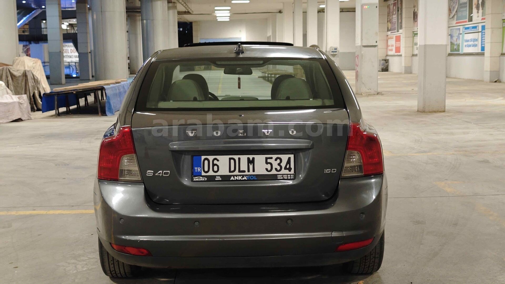 Sahibinden Volvo S40 1.6 D Dynamic 2009 Model Tokat 252.000 km Gri 5