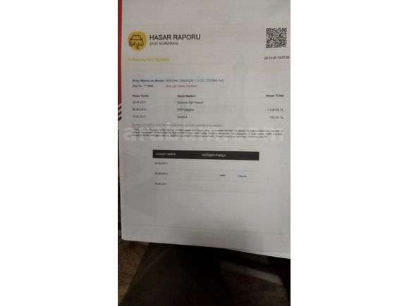 Sahibinden Nissan Qashqai+2 1.5 dCi Tekna 2011 Model  134.000 km Beyaz
