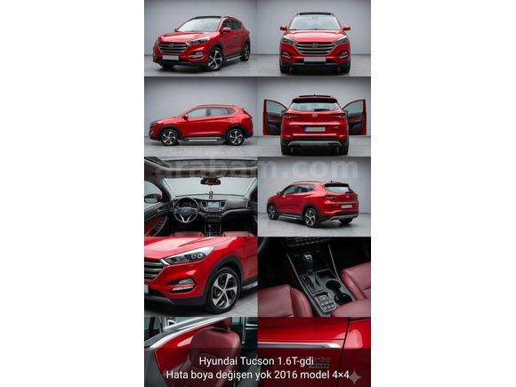 Sahibinden Hyundai Tucson 1.6 T-GDi Elite Plus 2016 Model