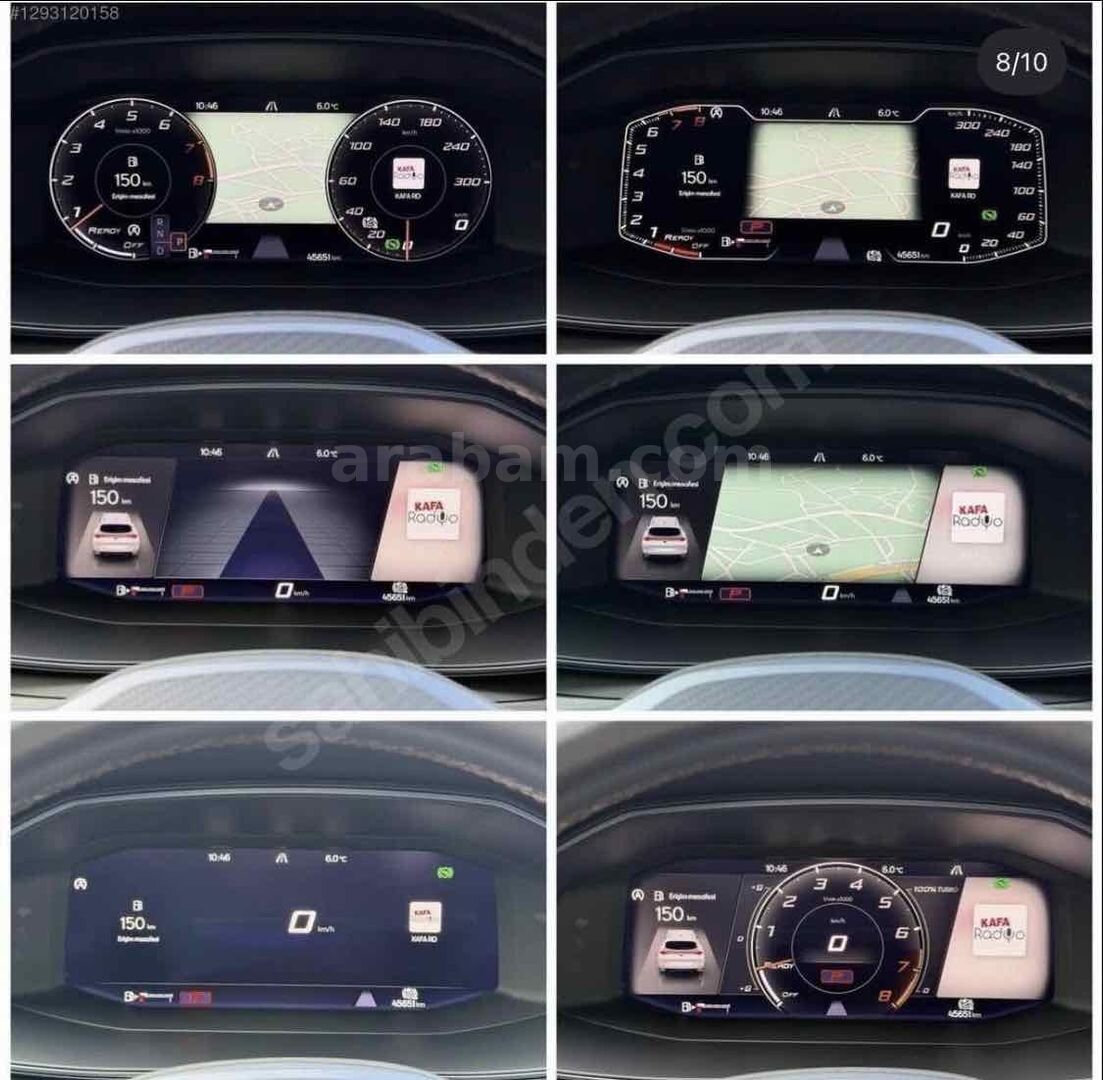 Sahibinden Cupra Formentor 1.5 TSI 2024 Model Sivas 40.000 km Gri 3