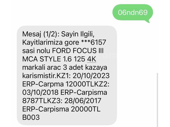 Sahibinden Ford Focus 1.6 Ti-VCT Style 2015 Model Ankara