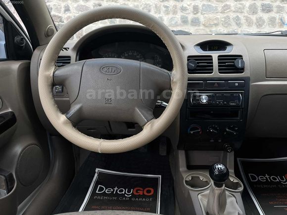 2004 MODEL KİA RİO 1.5 TREN BENZİN LPG'Li 1 PARÇA BOYALI