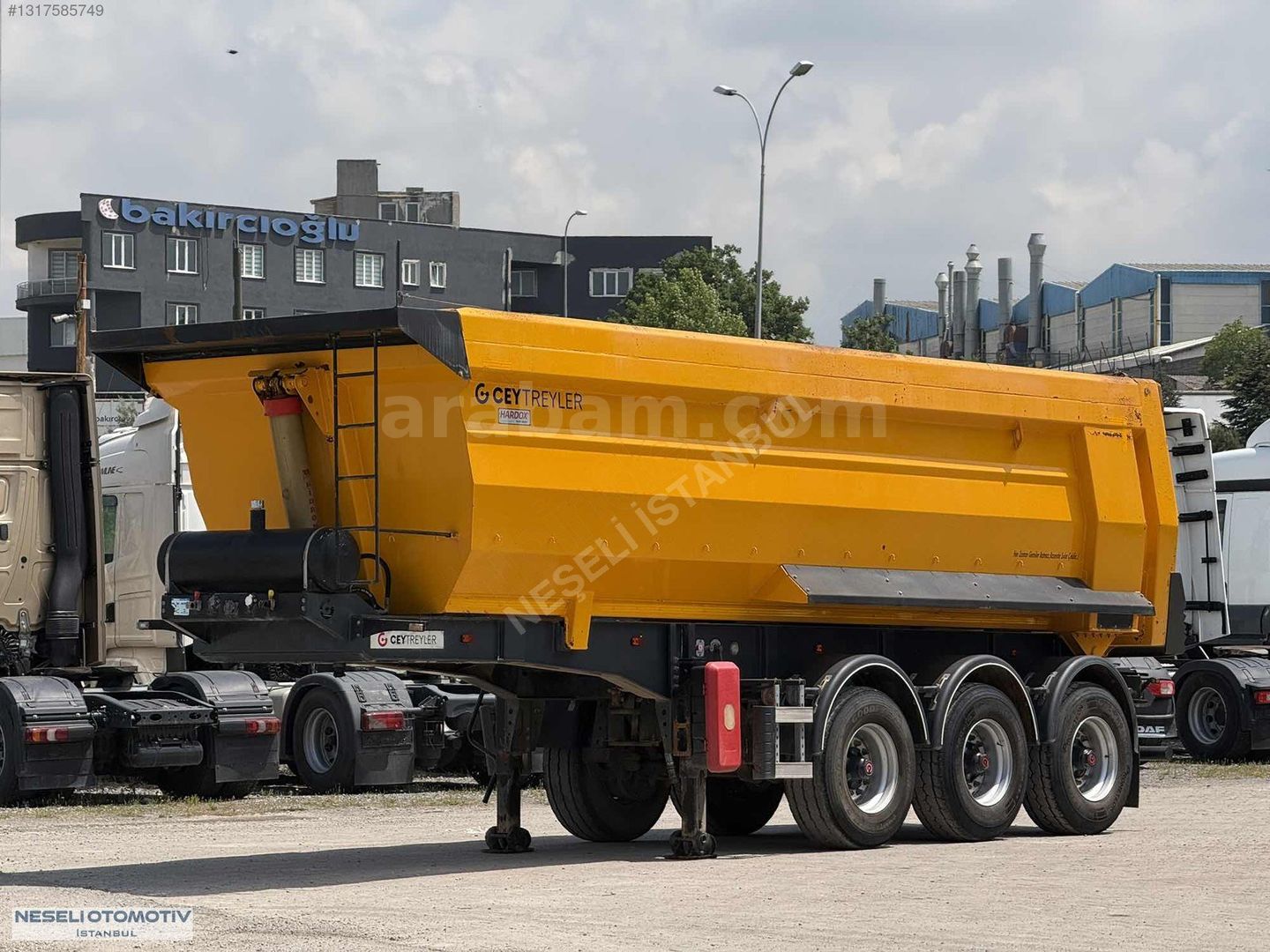 Galeriden Ticari Araçlar Dorse Damperli Havuz (Hardox) Tipi 2023