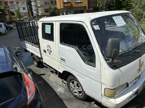 Sahibinden ÇİFTKABİN Kia Bongo 
Binek araç takaslı
