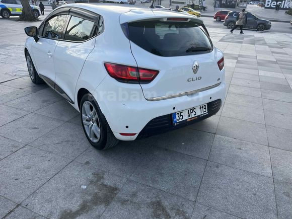 Sahibinden Renault Clio 1.5 dCi Touch 2017 Model  180000 km Beyaz