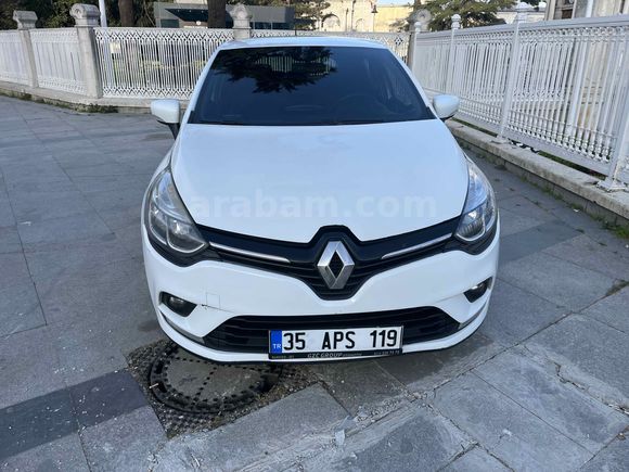 Sahibinden Renault Clio 1.5 dCi Touch 2017 Model  180000 km Beyaz