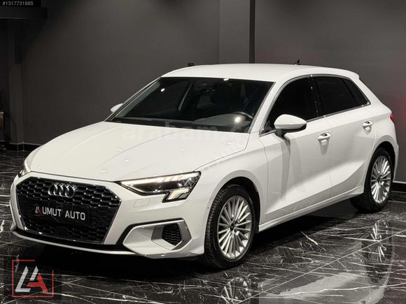 Umut Auto'dan 2022 Audi A3 Advanced 35 TFSI 150 Hp Hatasız