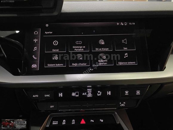 **2023 39 BİNDE**AUDİ A3 35TFSI *ADVANCED/HAYALET/K.AYNA/CARPLAY