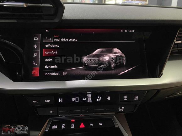 **2023 39 BİNDE**AUDİ A3 35TFSI *ADVANCED/HAYALET/K.AYNA/CARPLAY