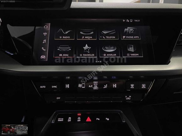 **2023 39 BİNDE**AUDİ A3 35TFSI *ADVANCED/HAYALET/K.AYNA/CARPLAY