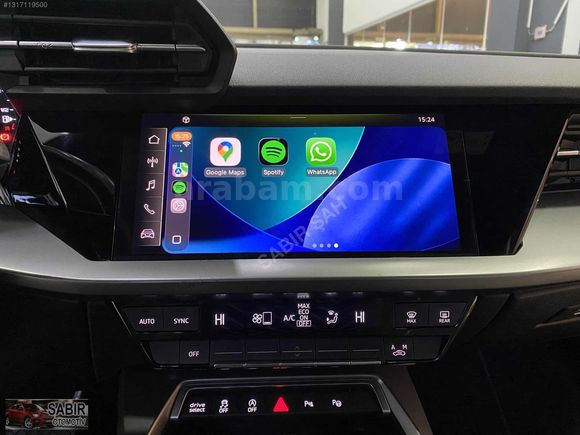 **2023 39 BİNDE**AUDİ A3 35TFSI *ADVANCED/HAYALET/K.AYNA/CARPLAY
