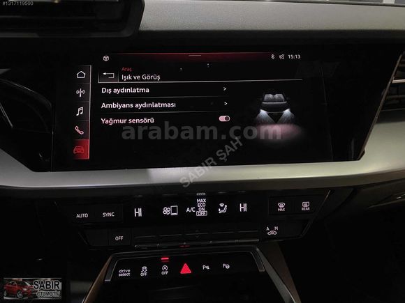 **2023 39 BİNDE**AUDİ A3 35TFSI *ADVANCED/HAYALET/K.AYNA/CARPLAY