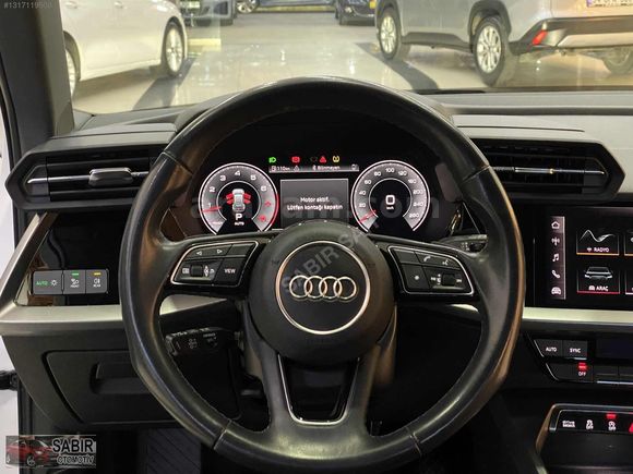 **2023 39 BİNDE**AUDİ A3 35TFSI *ADVANCED/HAYALET/K.AYNA/CARPLAY