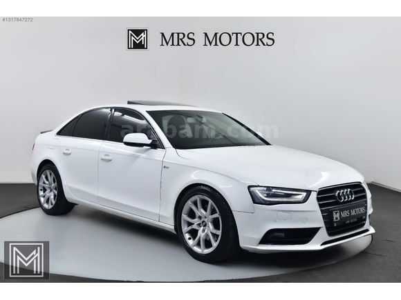 2013 A4 QUATTRO 2.0TDİ SUNROOF 3 KOL DİREKSİYON LED TAKAS KREDİ