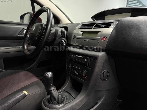 2011 CITROEN C4 1.6HDI SX YAKUT KIRMIZI