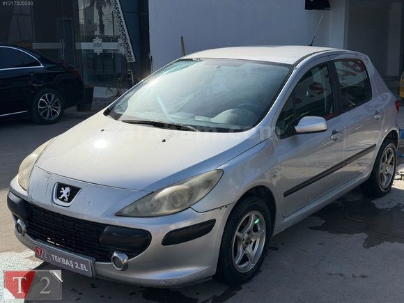 **K.K 12 AY TAKSİT İMKANI** TEKBAŞ ANTALYA 'DAN PEUGEOT 307