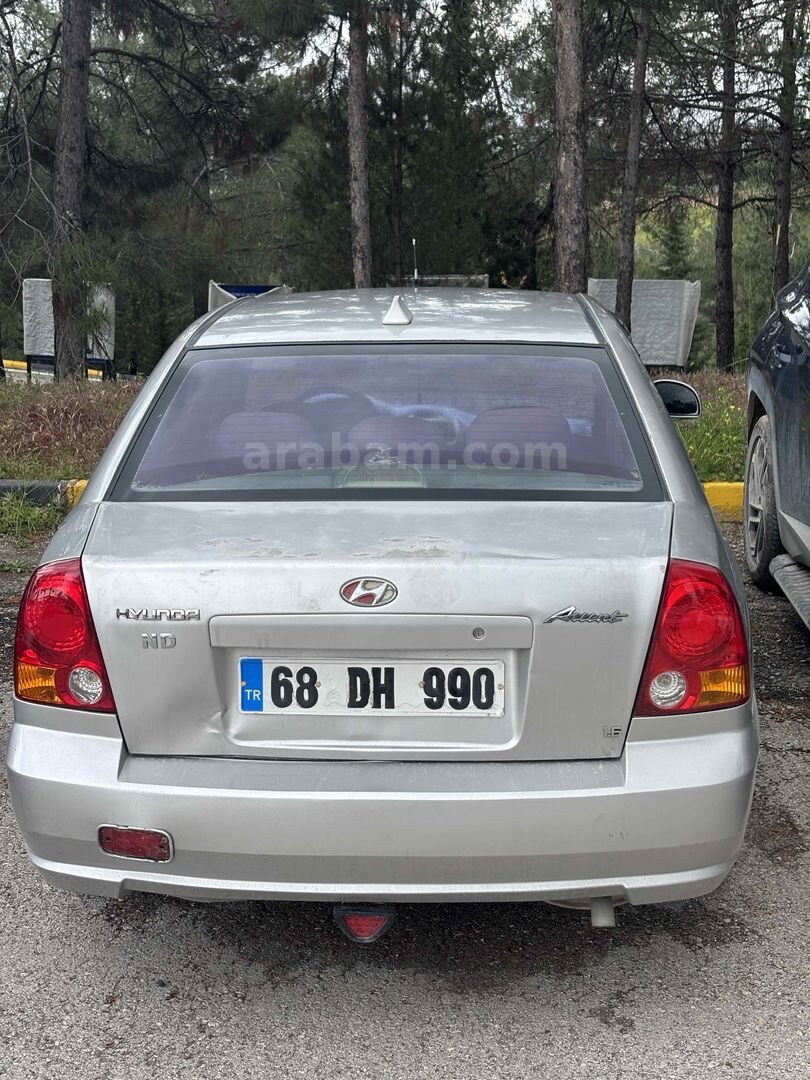 Sahibinden Hyundai Accent 1.6 Admire 2006 Model Adıyaman 240.000 km Gri (metalik) 3