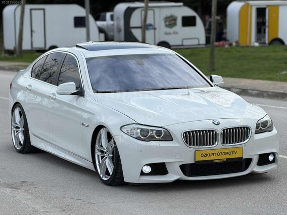 BMW 520D MSPORT 1 PARCA BOYALI KUSURSUZ TEMİZLİKTE BAKIMLI